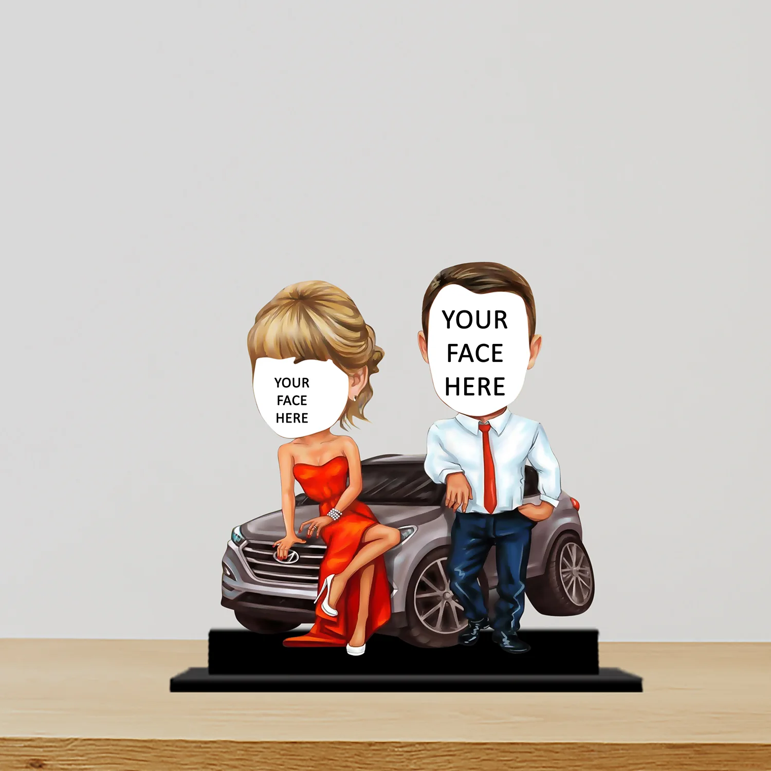 Achiever Couple Caricature - Image 2