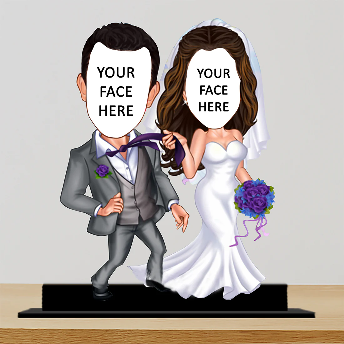The Drama Couple Caricature - Image 2