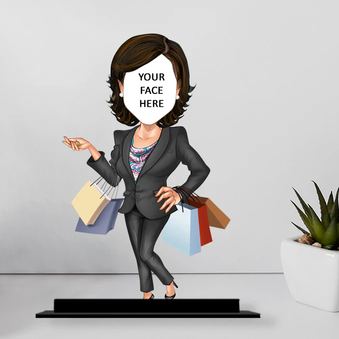 Shopping Enthusiast  Caricature - Image 2