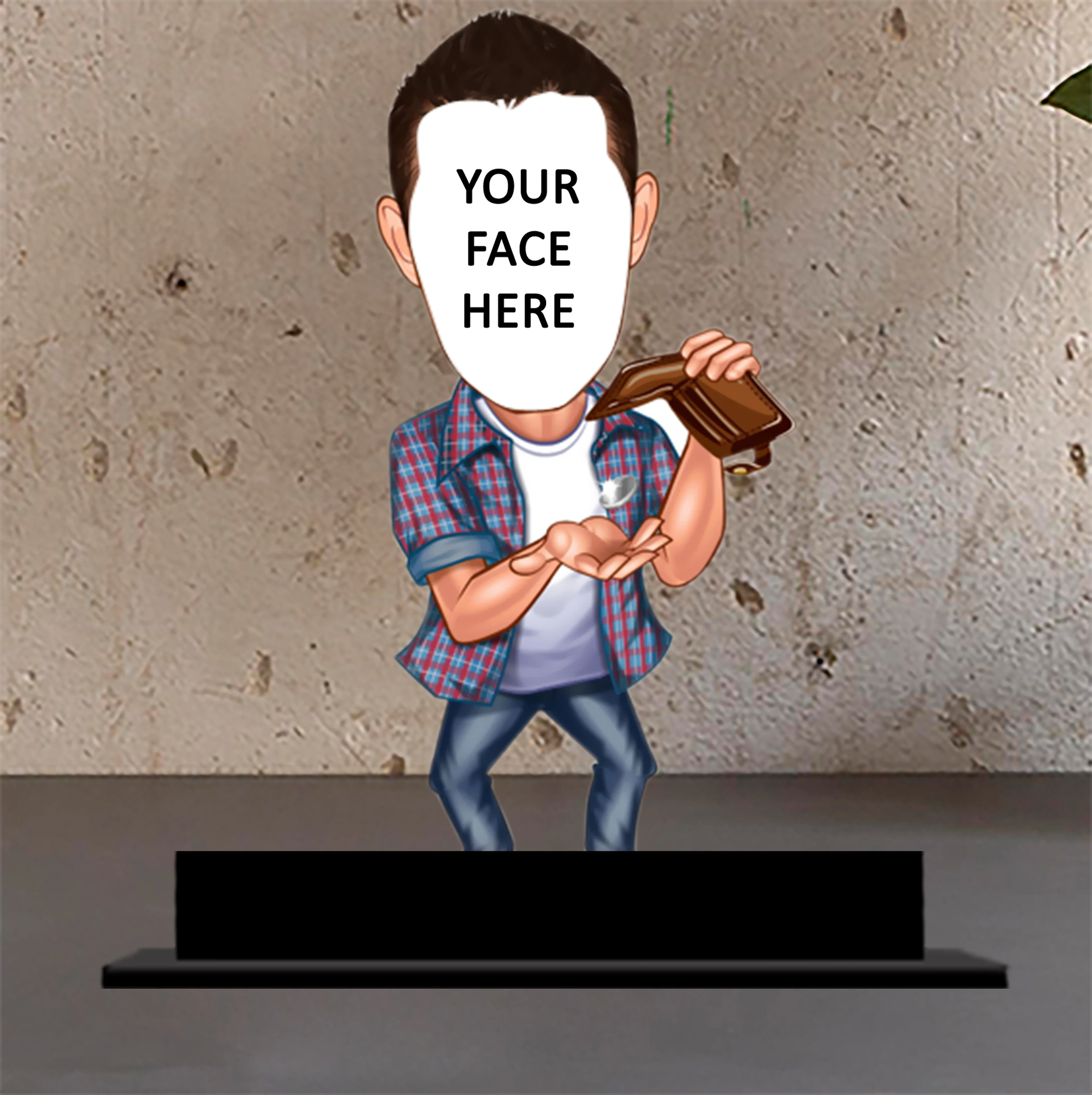 Mr. Always Broke Caricature - Image 2