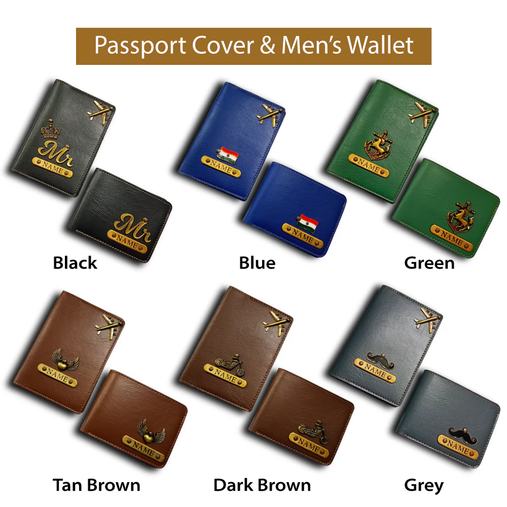 Set Of Customised Wallet+Customised Passport Cover - Image 10