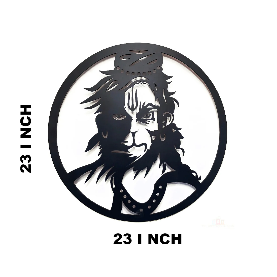 Bajrang Bali Ji Led Light For Wall Decor - Image 4
